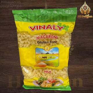 Nui ngắn vàng chữ c vinaly - 400g - thuần chay