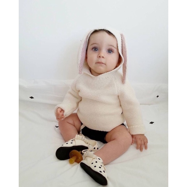 Áo len tai thỏ GAP cho bé trai/ bé gái