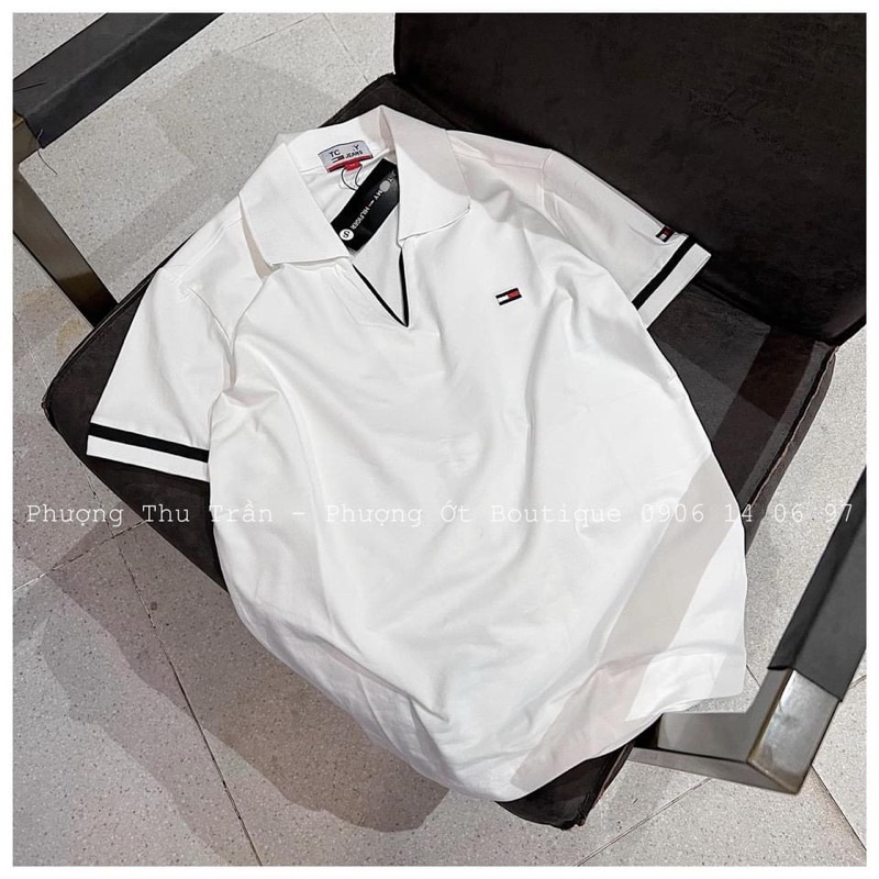 1304# Áo Polo nữ cổ bẻ màu Trắng