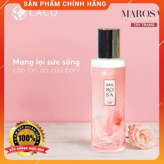 Tẩy Trang Nhũ Hoá MAROSA LACO 100% Organic 120ml💚 SP CHÍNH HÃNG KÈM THẺ BẢO HÀNH