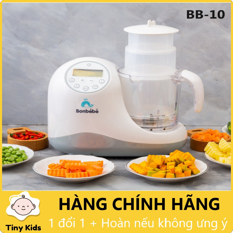 MÁY XAY HẤP TIỆT TRÙNG ĐA NĂNG 5 TRONG 1 BONBÉBÉ - BB10 [ CHÍNH HÃNG ]