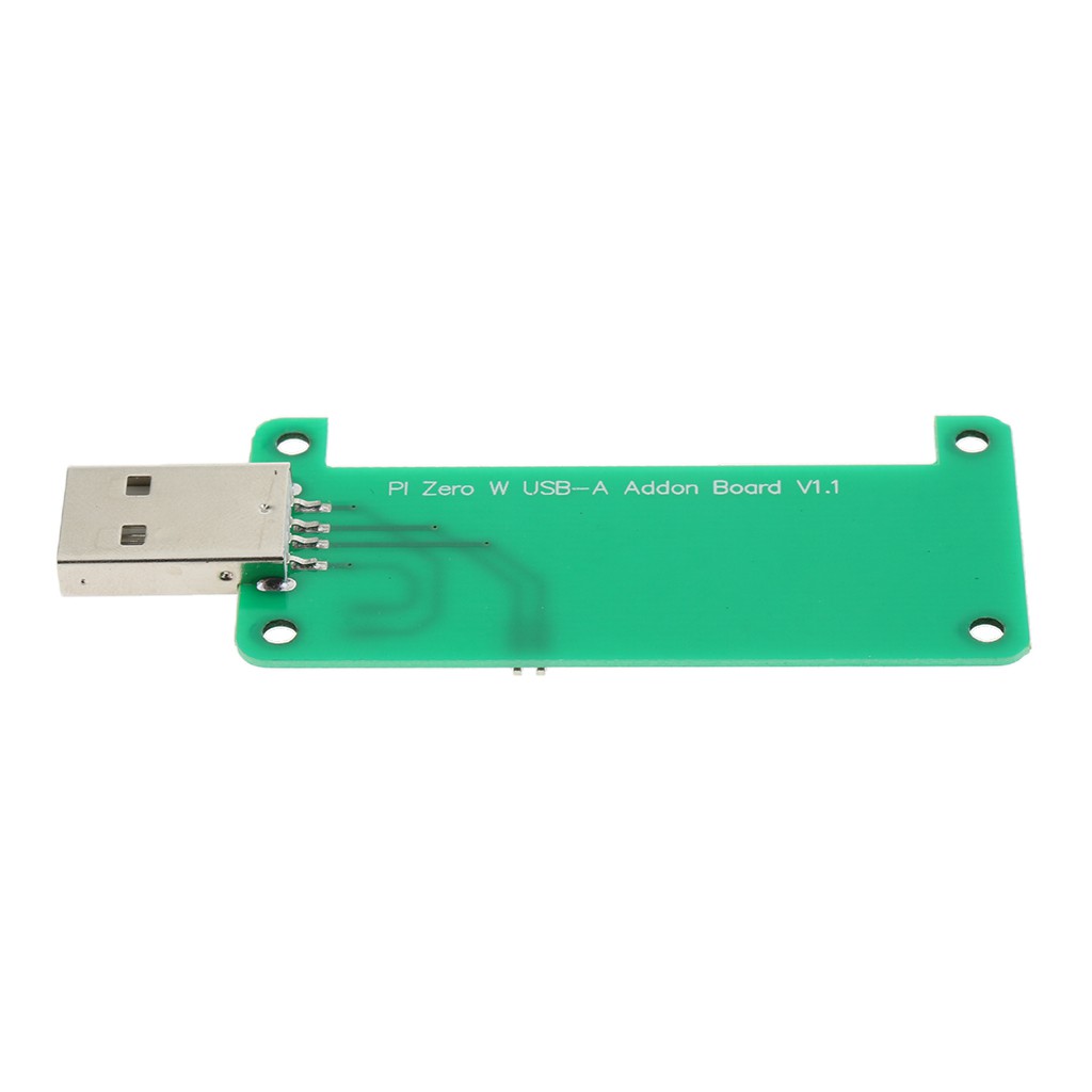 Bảng mạch Raspberry Pi Zero W USB-A addon với vỏ acrylic trong suốt chất lượng cao