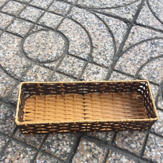 Khay nhựa giả mây 28x10xh6