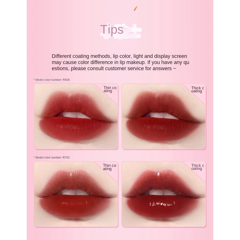 COLORKEY Son Kem Lì Cho Màu Trắng Lì Trang Trí Hình Que Kem Xinh Xắn