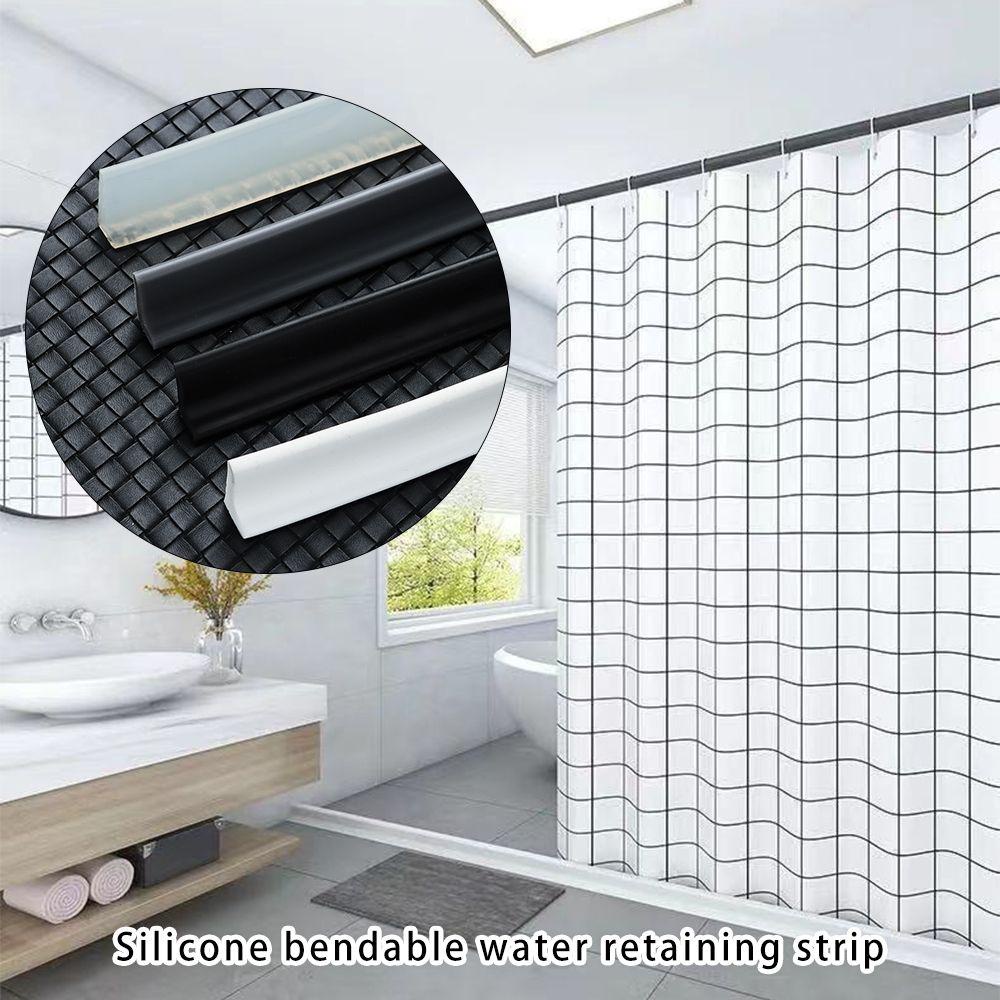 Dải Chặn Nước Bằng Silicone Chống Trượt Tiện Dụng Cho Nhà Tắm