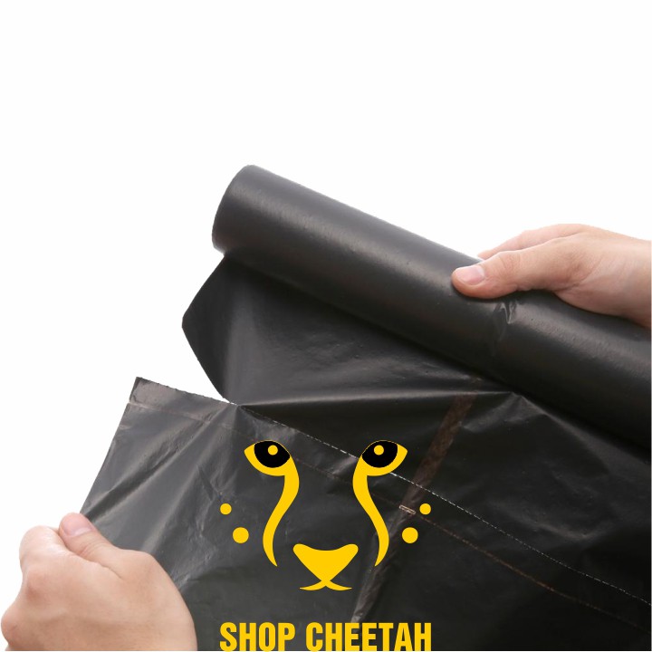 Túi rác sạch không mùi KT: 53cm x 63cm x 0,5kg – Túi đựng rác tiện ích HDPE – Màu đen – Túi dày và sạch không mùi