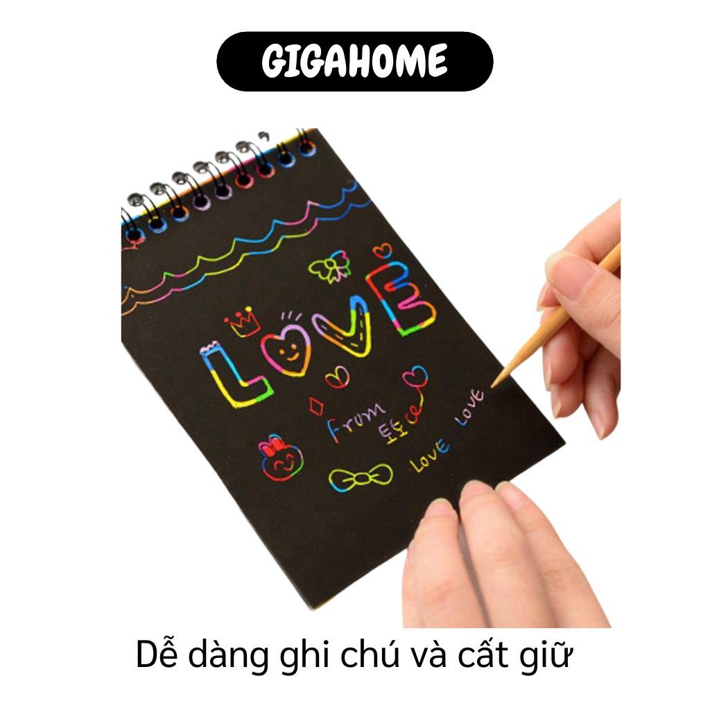 Scatch Note  ️ GIÁ VỐN Sổ cạo cầu vồng ma thuật cực kỳ cute và độc lạ 6906