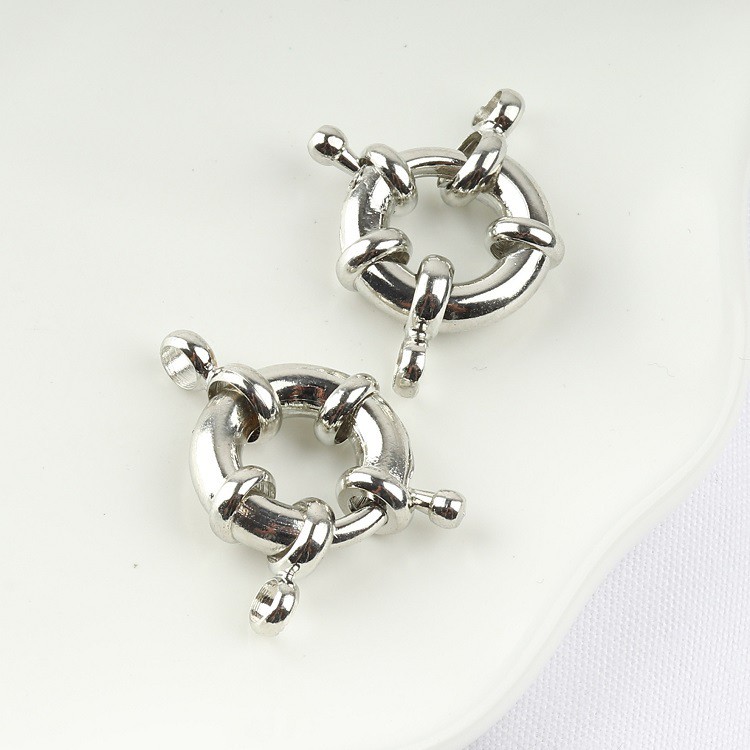 [K6C] Phụ kiện trang sức (DIY)-Khóa Vô lăng thuyền làm vòng cổ vòng tay 9-15mm