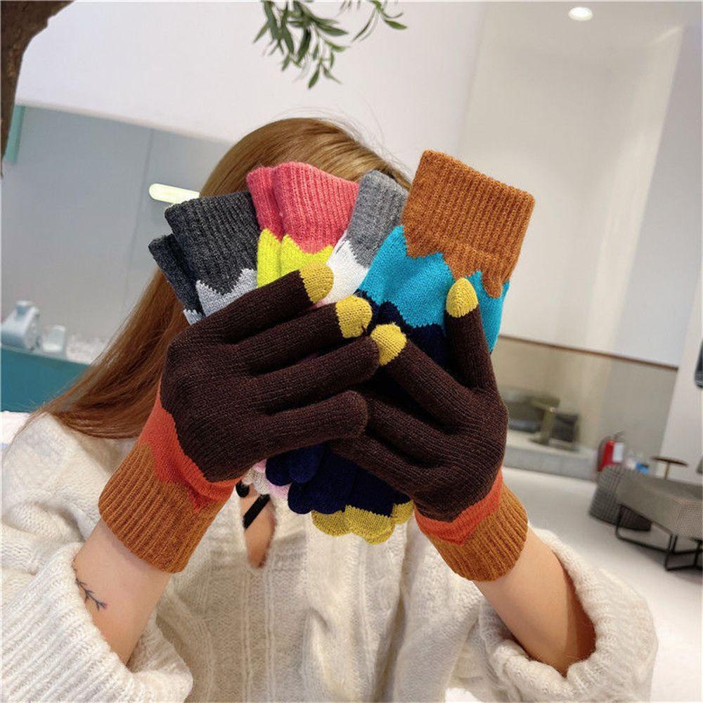 OSIER1 Găng Tay Cotton Giữ Ấm Mùa Đông Dễ Thương