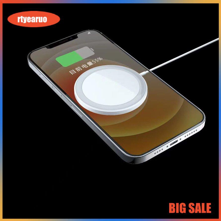 Magnetic Wireless Charger For Iphone12pro Portable Phone Wireless Charger