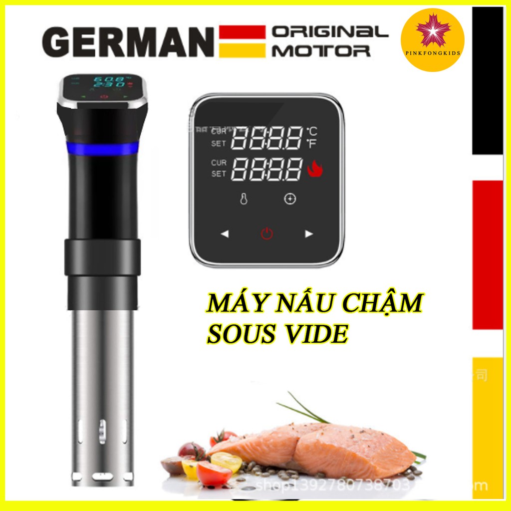Máy nấu chậm Sous Vide | Bộ xử lý thực phẩm kiểm soát nhiệt độ chính xác