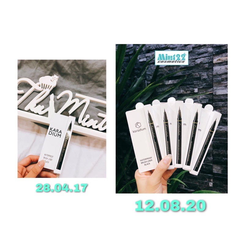 [Kẻ mắt] KARADIUM Waterproof Brush Liner Black | BigBuy360 - bigbuy360.vn
