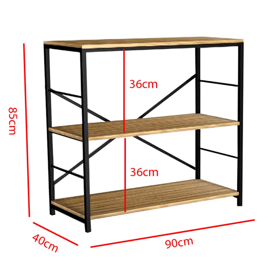 Kệ để lò vi sóng 3 tầng thương hiệu KENA KN181 lắp ráp thông minh, chiệu lực cao