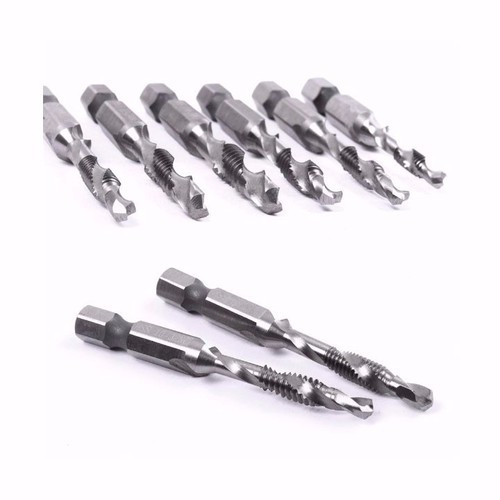 Mũi Khoan taro hss tạo ren hệ Inch chuyên dụng 6pc