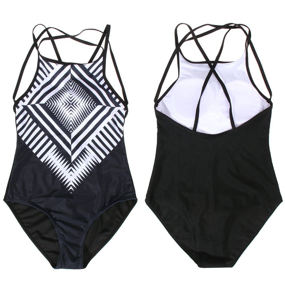 Swimwear One Piece Swimsuit Monokini Push Up Padded Bikini Bathing Suit