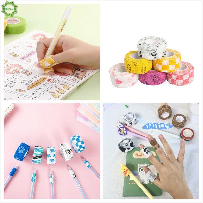 Băng quấn ngón tay làm từ vải không dệt in hình mặt cười xinh xắn dành cho bé