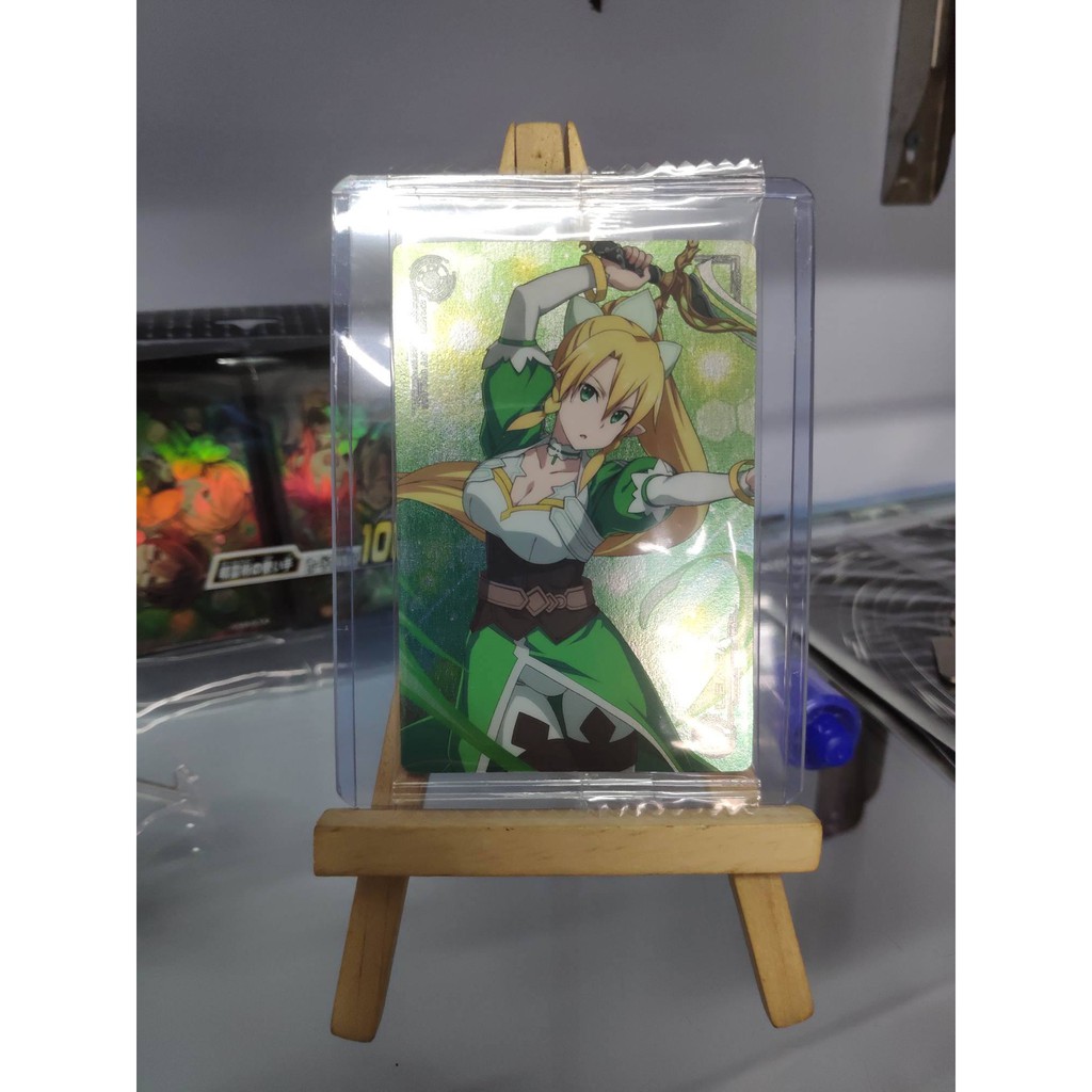 Thẻ bài sưu tầm bánh xốp SAO Sword Art Online - Leafa - Tặng bọc bài nhựa bảo quản