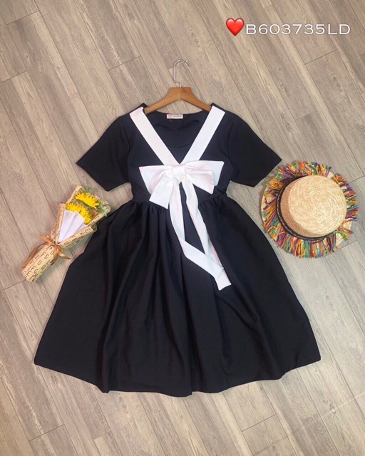 Đầm Nơ #Bigsize 60kg-90kg (L/XL/XXL) | BigBuy360 - bigbuy360.vn