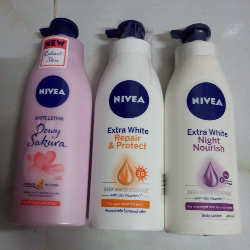 Sữa Dưỡng Thể Dưỡng Trắng Da Nivea 400ml