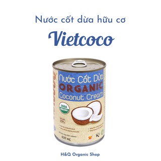 Nước cốt dừa hữu cơ Vietcoco 400ml