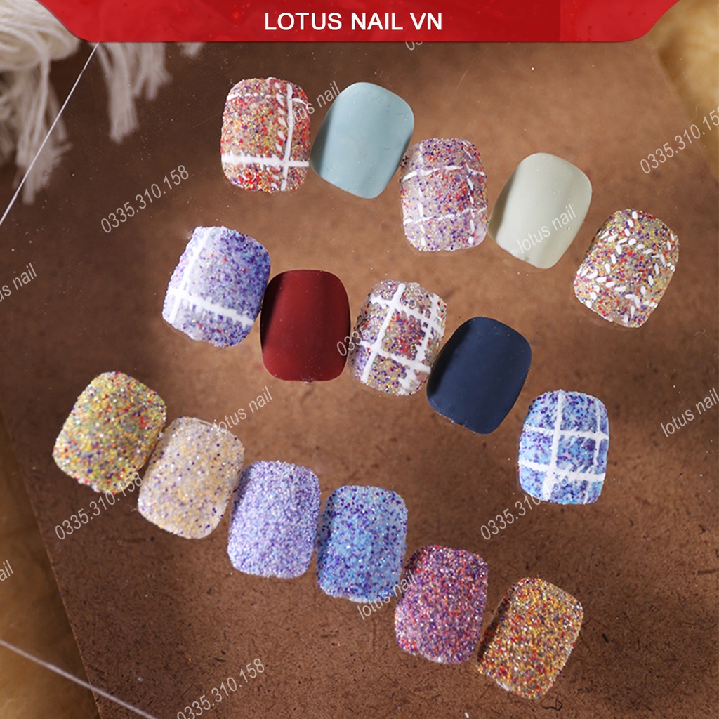 Nhũ dạ nail Hàn Quốc  set 6 màu trang trí móng