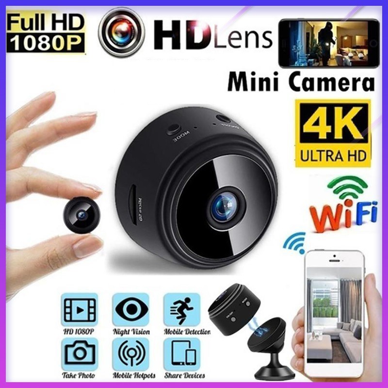 Camera giám sát kết nối internet A9 HD Wifi Không dây tích hợp hồng ngoại, quan sát từ xa