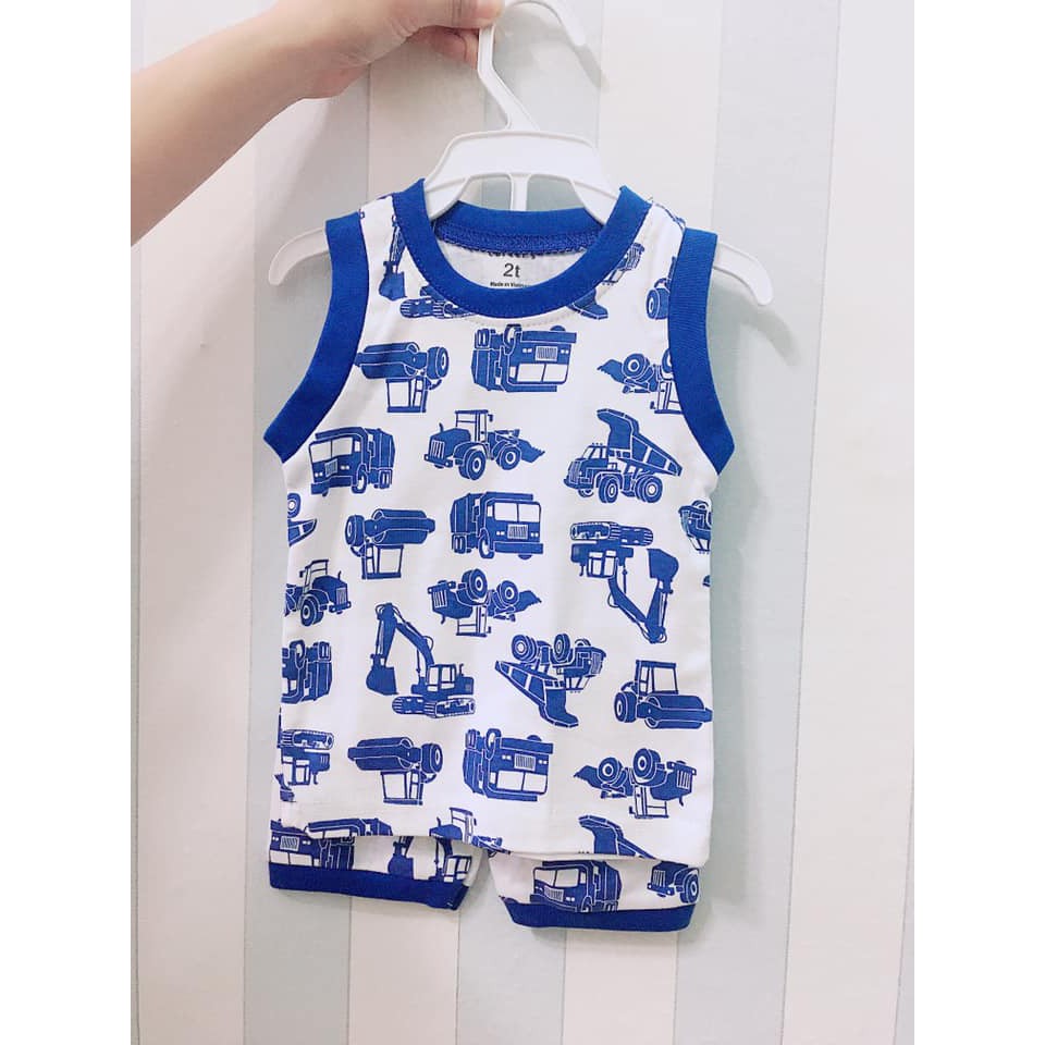 Bộ 3 lỗ bé trai Carters 6m-5y
