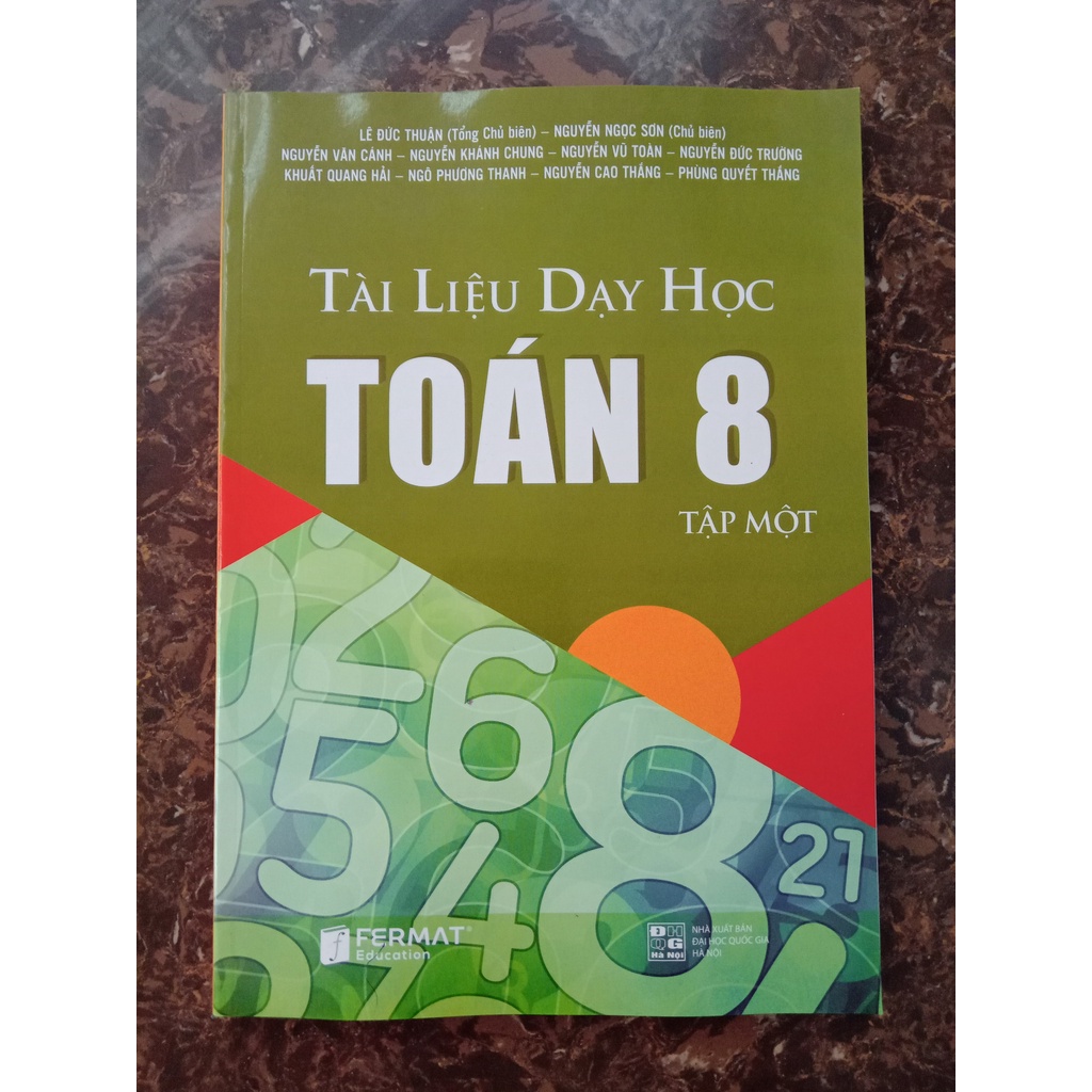 Sách - Tài Liệu Dạy Học Toán 8 (Tập 1)