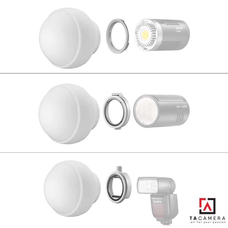 Tản Sáng Godox ML-CD15 Diffuser Dome
