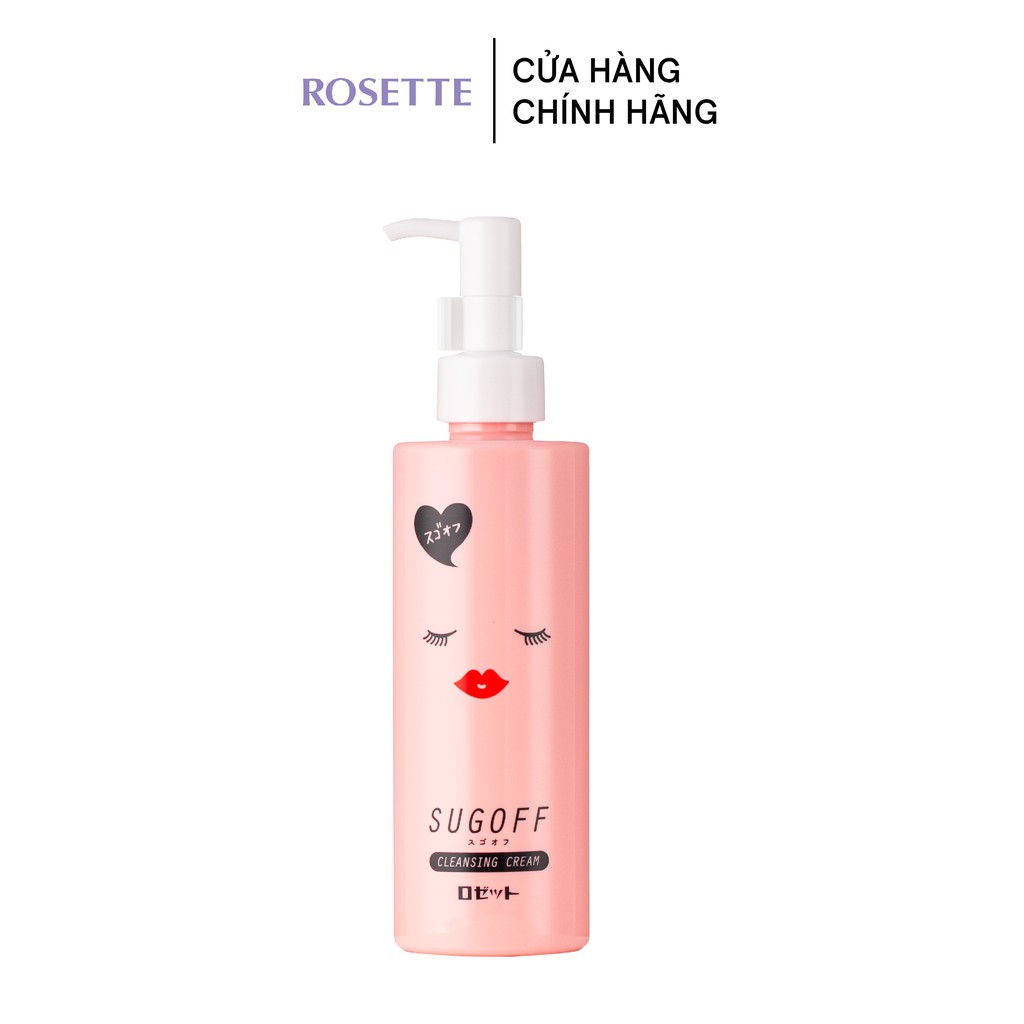 Kem Tẩy Trang Dưỡng Ẩm Và Săn Chắc Da Rosette Sugoff Cleansing Cream 200ml