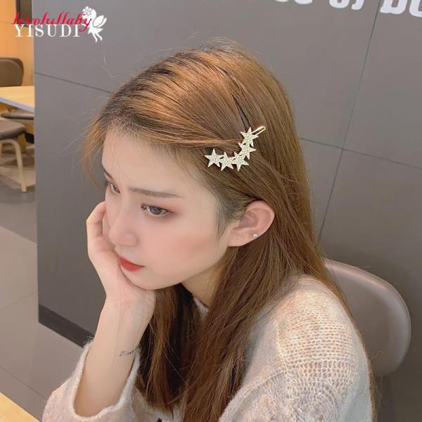 Kẹp tóc đính đá phong cách Hàn Quốc 12 kiểu dáng tùy chọn
