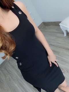 ( Xả Kho ) Đầm body khoen