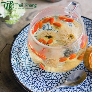 Trà hoa cúc Thái Khang, ngũ vị dưỡng nhan, bạch cúc, an thần dễ ngủ, ngăn ngừa lão hóa,đẹp da