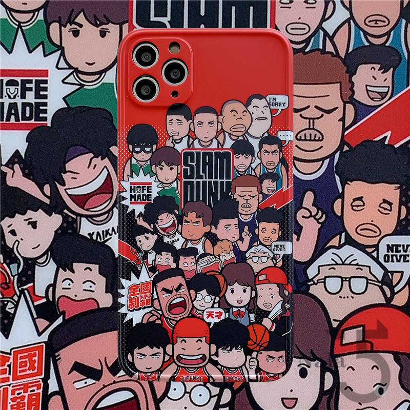 Ốp điện thoại dẻo hình hoạt họa Sakuragi cho IPHONE 12 PRO MAX 7/8 PLUS / X / XS / XR / XS MAX / 11/11 PRO / 11 PRO MAX | BigBuy360 - bigbuy360.vn