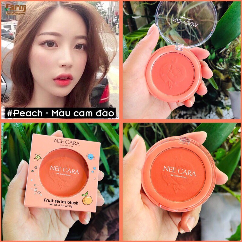 MÁ HỒNG NEE CARA FRUIT SERIES BLUSH | BigBuy360 - bigbuy360.vn
