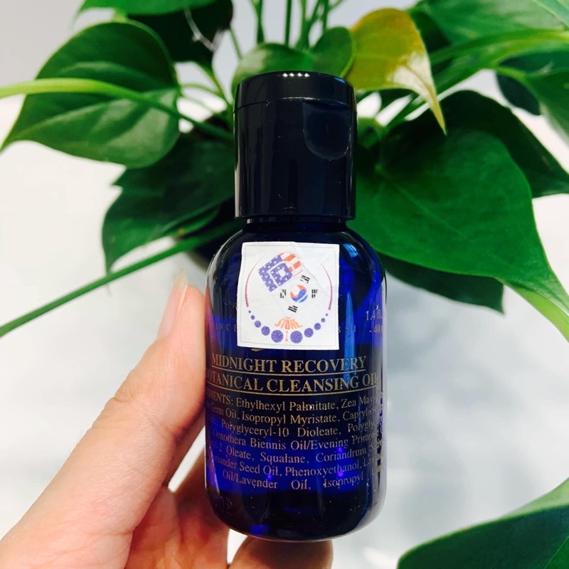 Dầu tẩy trang Kiehl’s Midnight Recovery botanical cleansing Oil 40ml