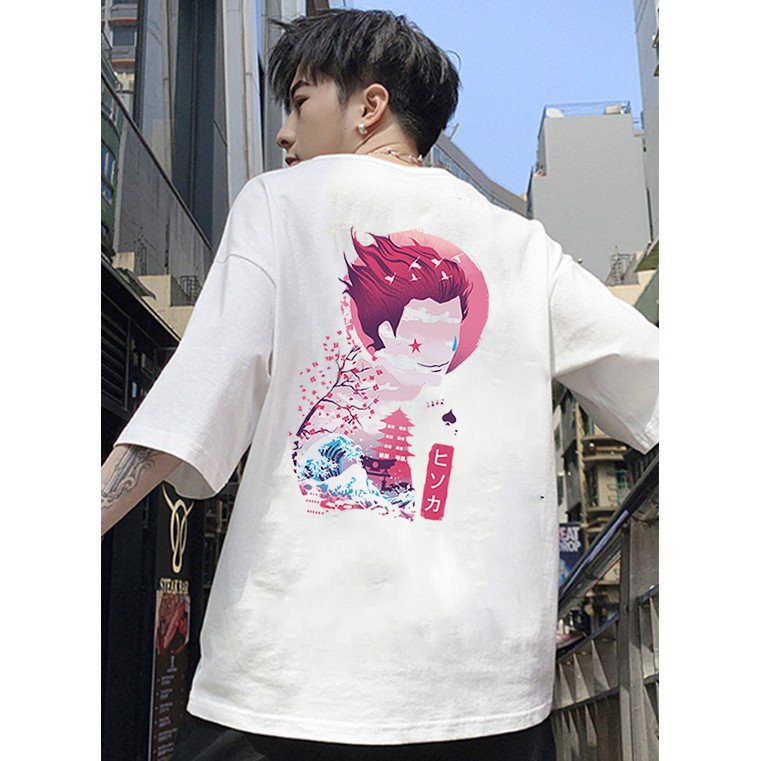 Áo thun unisex form rộng Nhật Bản đẹp độc lạ phong cách cá tính vải dày mịn 2019T2369