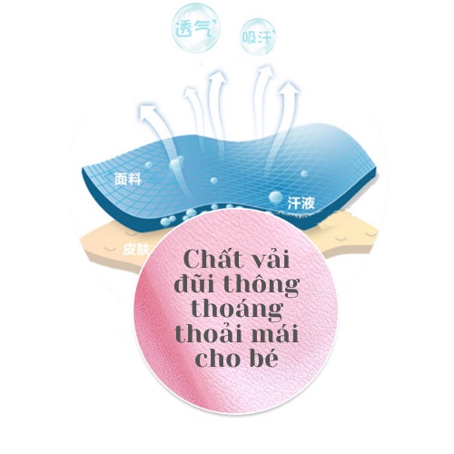 Quần Dài Thể Thao Chống Muỗi, Chống Nắng Dáng Rộng Chất Vải Đũi Thoáng Khí Mặc Được Cả 4 Mùa Cho Bé