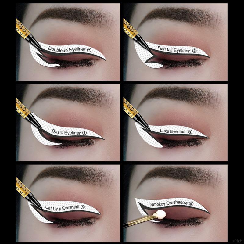 Khuôn tán phấn mắt và kẻ mắt độc đáo tiện dụng