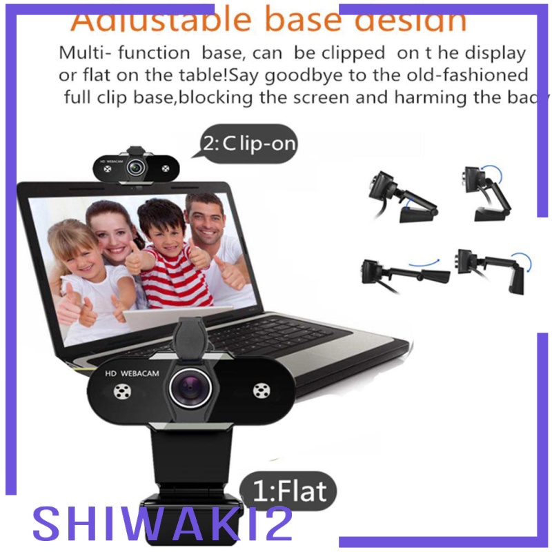 Webcam Shiwaki2 Usb Hd 480p Cho Pc Laptop Ốp | BigBuy360 - bigbuy360.vn
