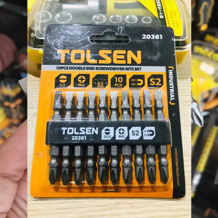 [ 20361 ] Mũi Vít 2 Đầu ( + ) ( - ) 65mm Tolsen