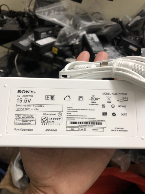 Adapter nguồn tivi sony 19.5v 6.2A chính hãng