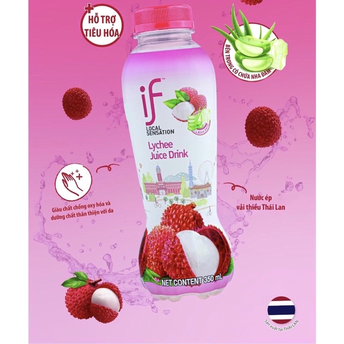 Nước ép trái cây nhập khẩu từ Thái Lan 350ml