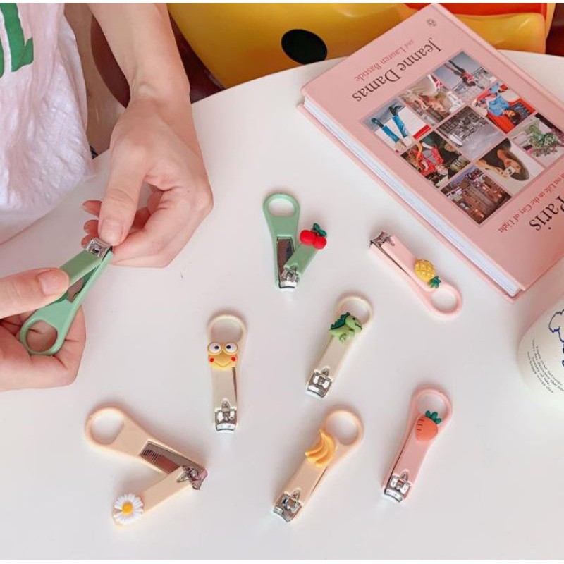 Bấm móng tay hình con vật, hoa quả siêu dễ thương - Cắt móng tay cute giá rẻ