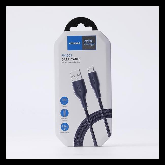 Dây Cáp Dữ Liệu Vivan FM100 2.4A 1M Dành Cho ANDROID