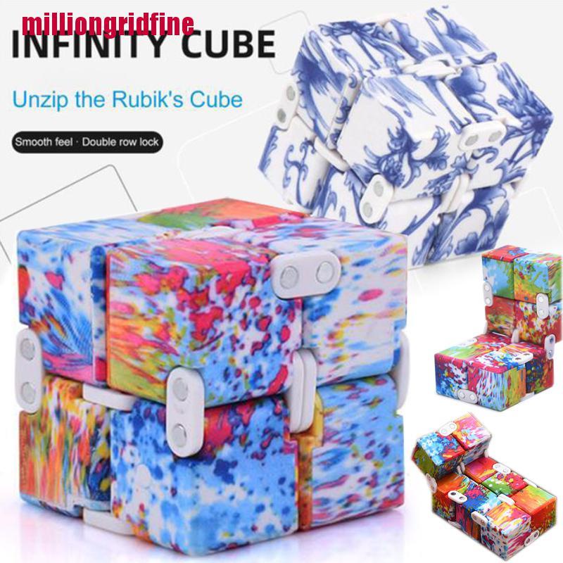 [mifineVN]Infinity Cube Magic Square Infinite Flip Decompression Magic Cube Kids Toy