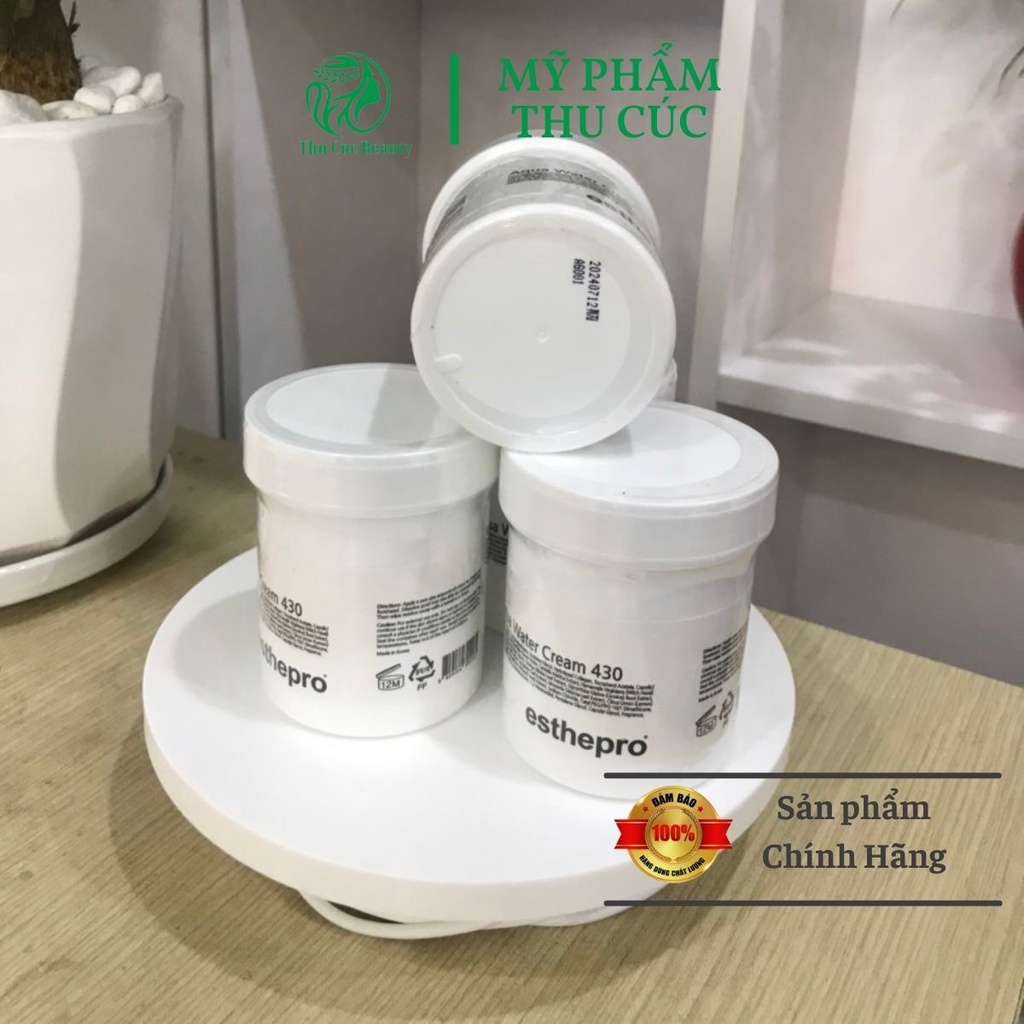 Kem dưỡng ẩm cung cấp độ ẩm và làm mát cho da khô Esthemax Aqua Water Cream 430, Chống lão hóa da dầu, lỗ chân lông to