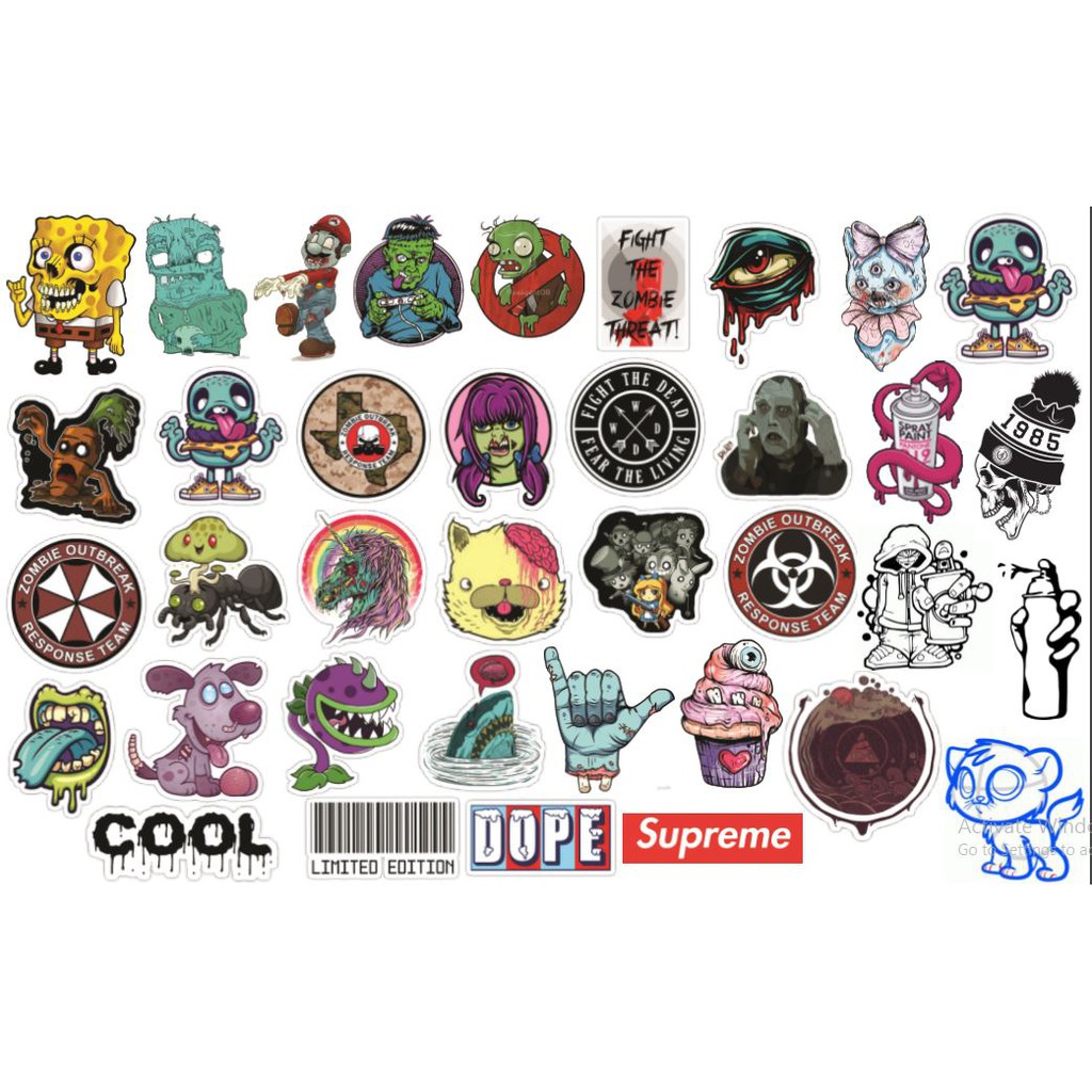 STICKER dán Vali, xe, barber shop, Mũ bảo hiểm , macbook, đàn, tường... Nhập mã GIẢM GIÁ 15k khi mua từ 3 set
