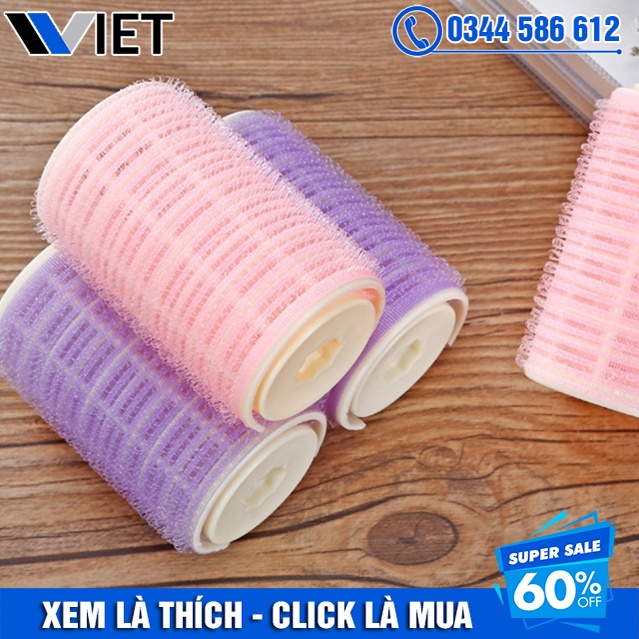 Lô Quấn - Uốn Tóc Mái Bay Layer Có Kẹp Cố Định Tạo Kiểu Xoăn Lơi, Xoăn Bồng Bềnh