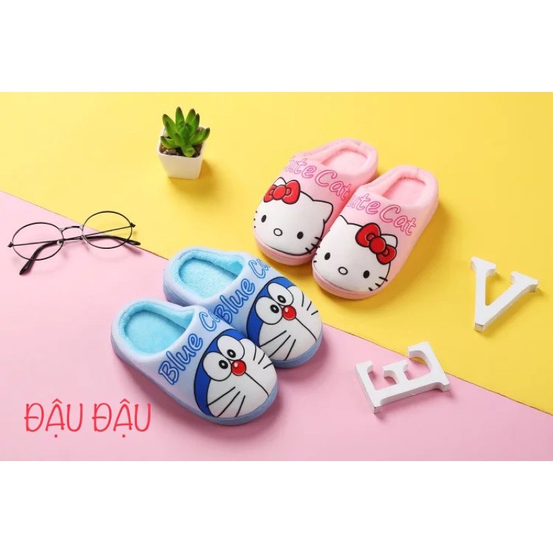 DÉP BÔNG TRẺ EM DOREMON - HELLO KITTY